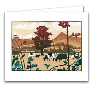 IGC225 Hedgerow view with Cows