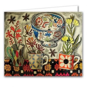 IGC254 Welsh Blanket and Wildflowers