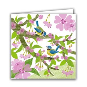 Blue Tits and Blossom