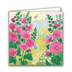 Hollyhocks