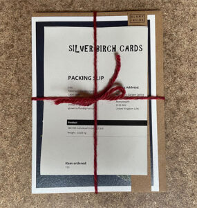 Free Cards from Silver Birch Cards 2