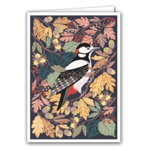 Woodpecker Greeting Card