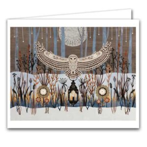 Dissolved in a Silent Night Christmas Card